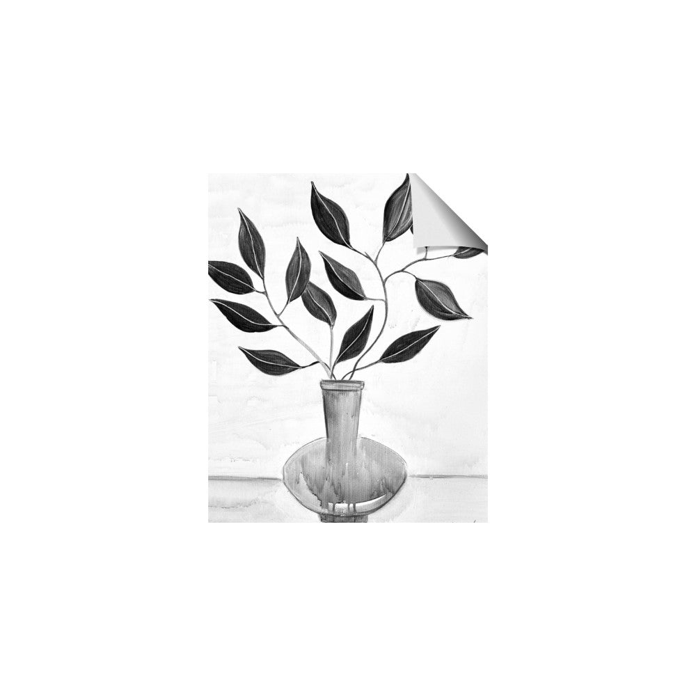 Black Vase Botanical II