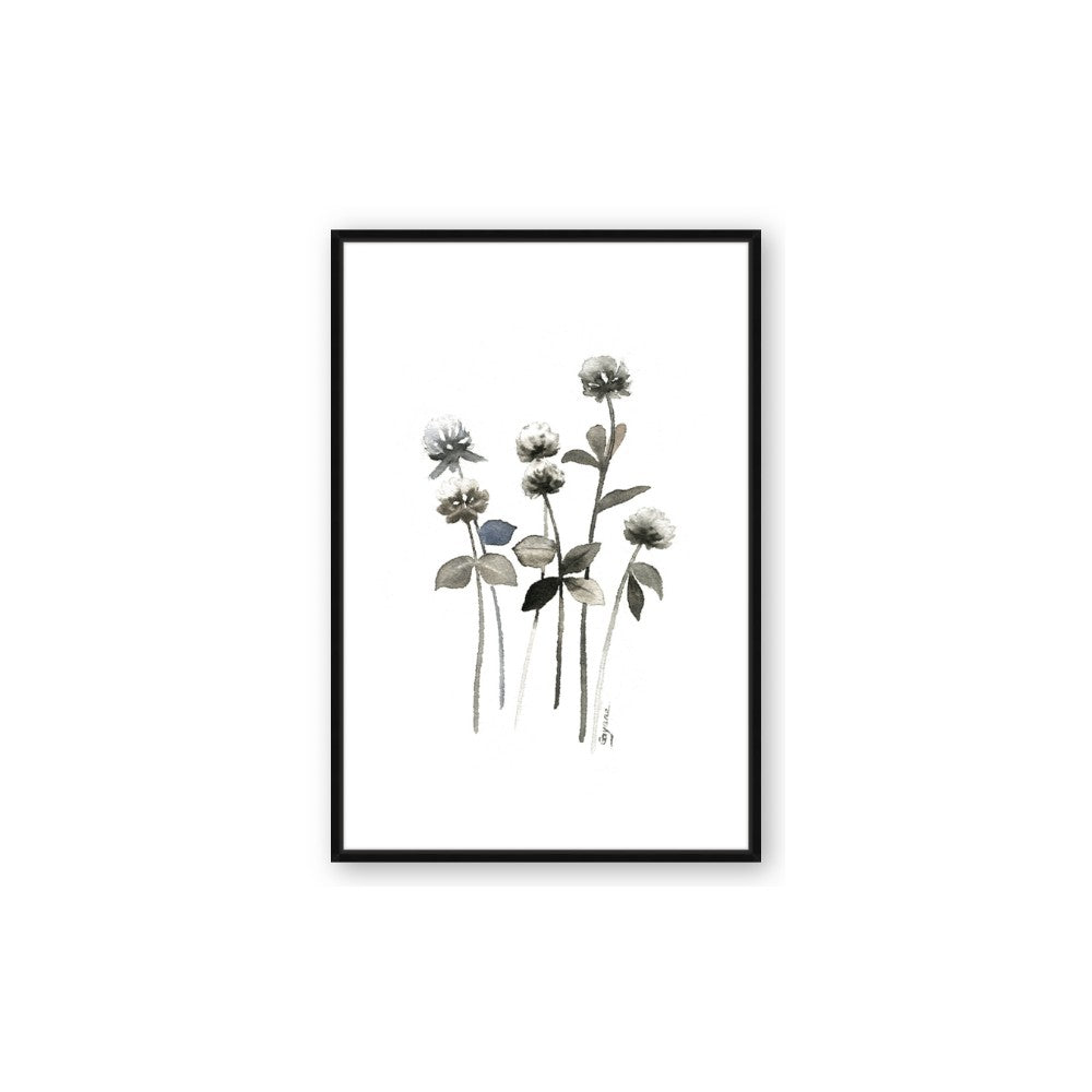Black Botanical I