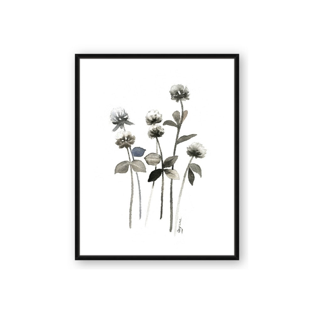 Black Botanical I