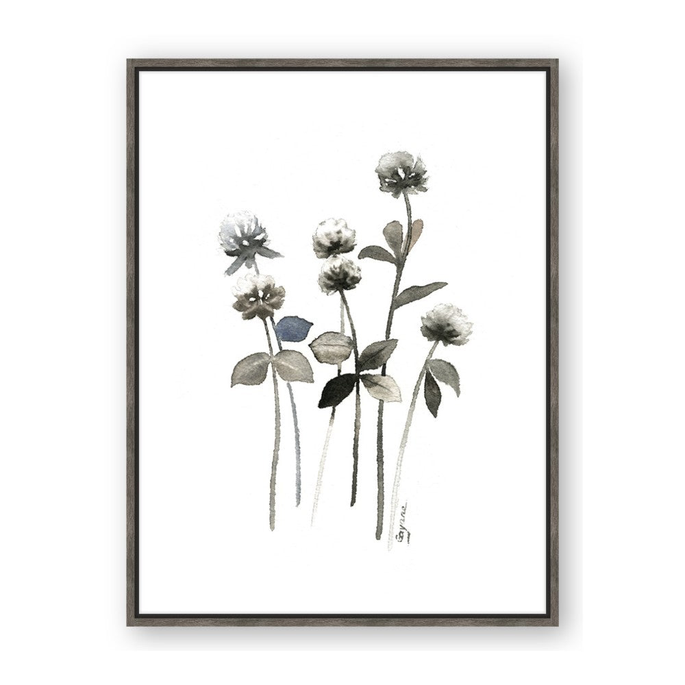 Black Botanical I