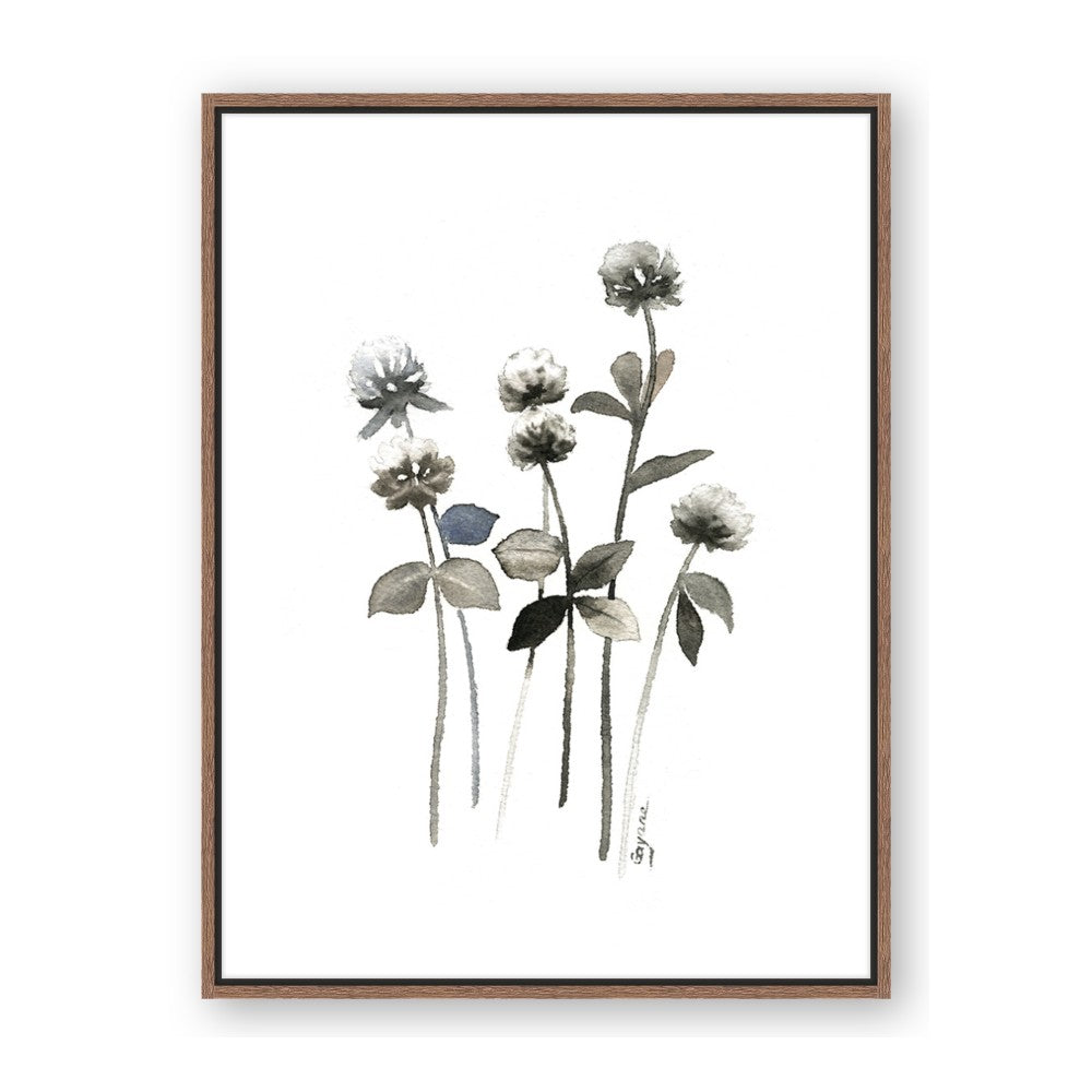 Black Botanical I