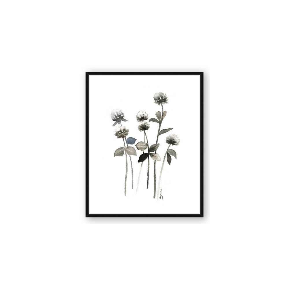 Black Botanical I