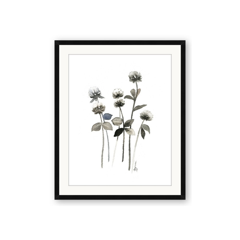 Black Botanical I