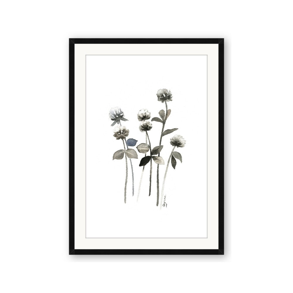 Black Botanical I
