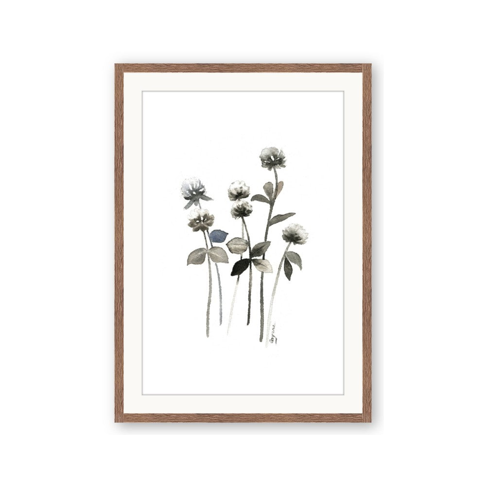 Black Botanical I