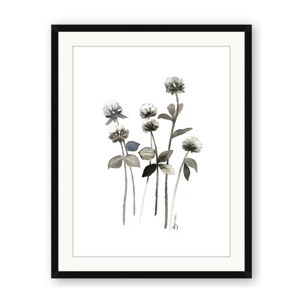 Black Botanical I