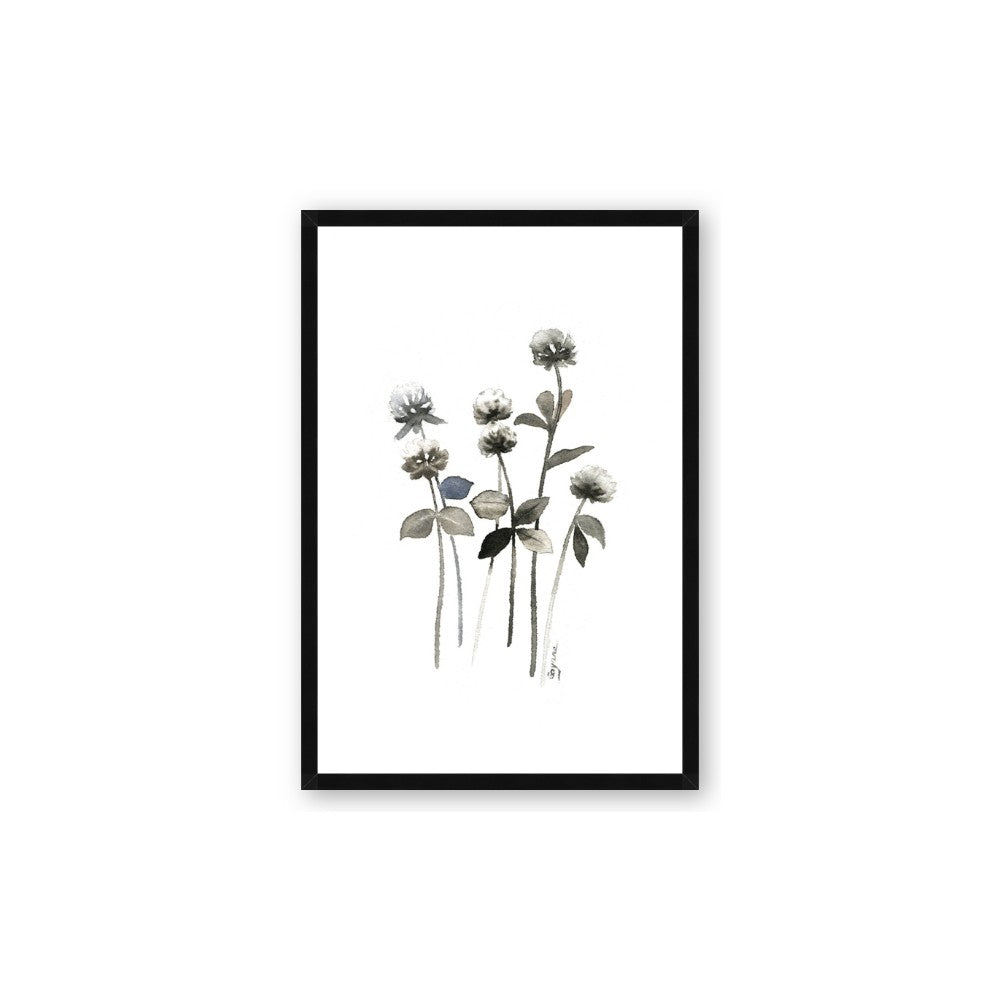 Black Botanical I