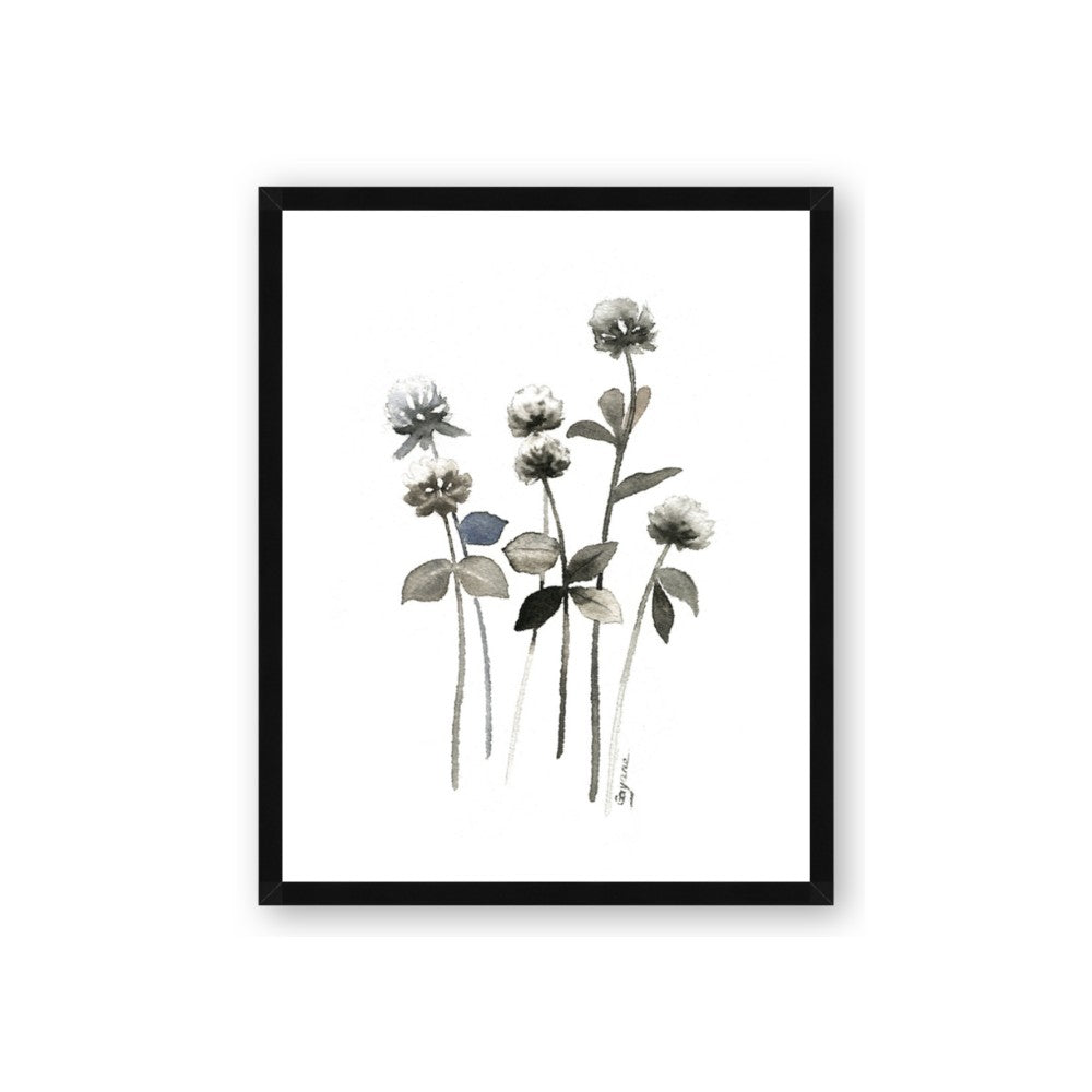 Black Botanical I
