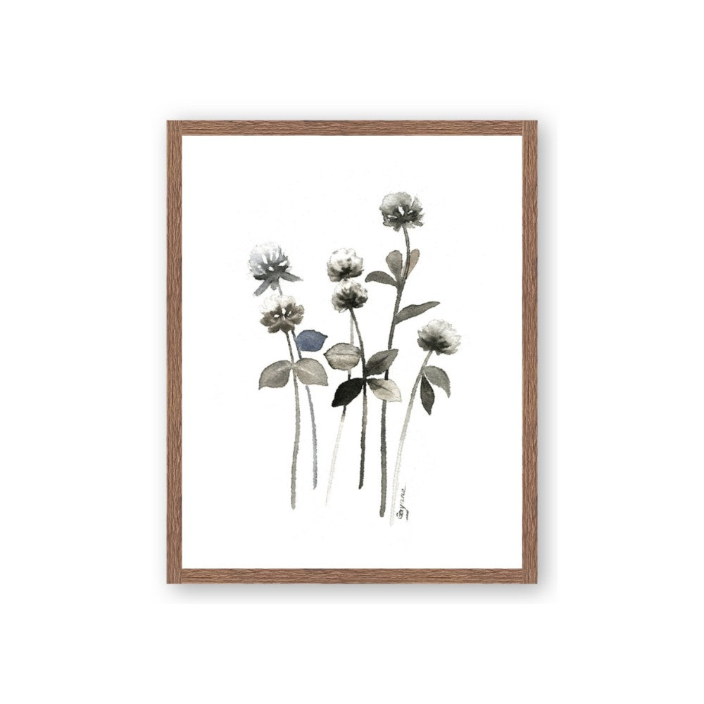 Black Botanical I
