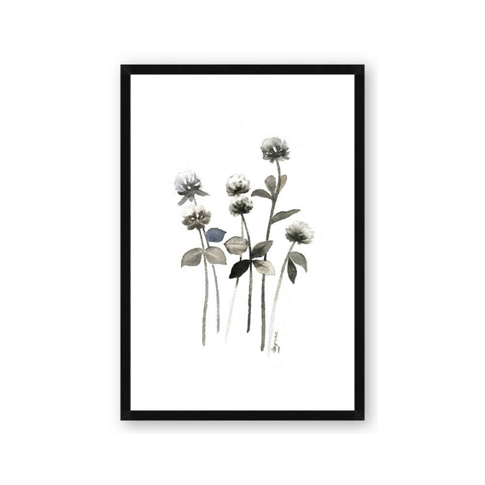 Black Botanical I