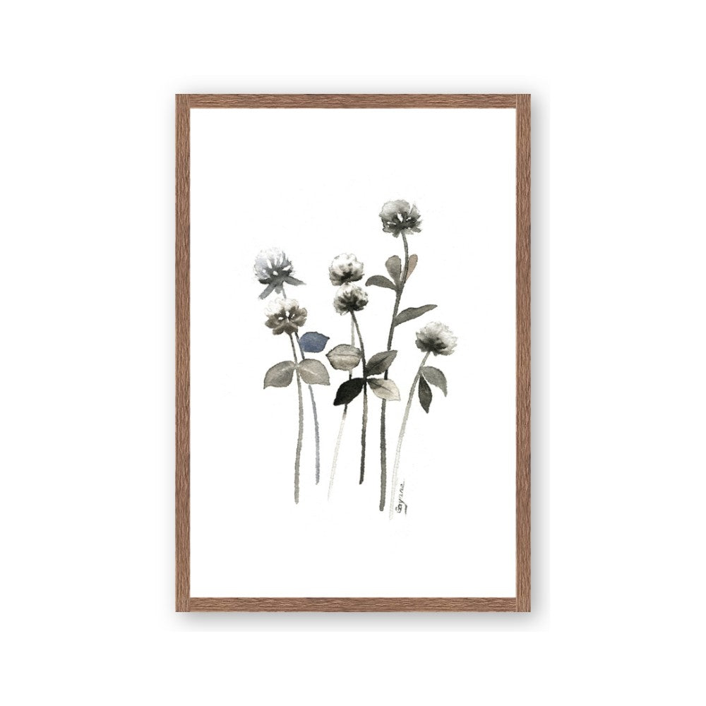 Black Botanical I