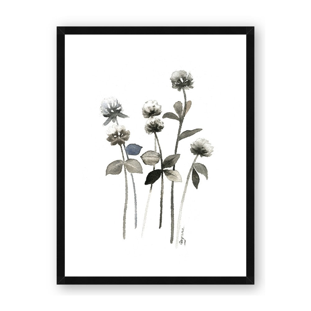 Black Botanical I