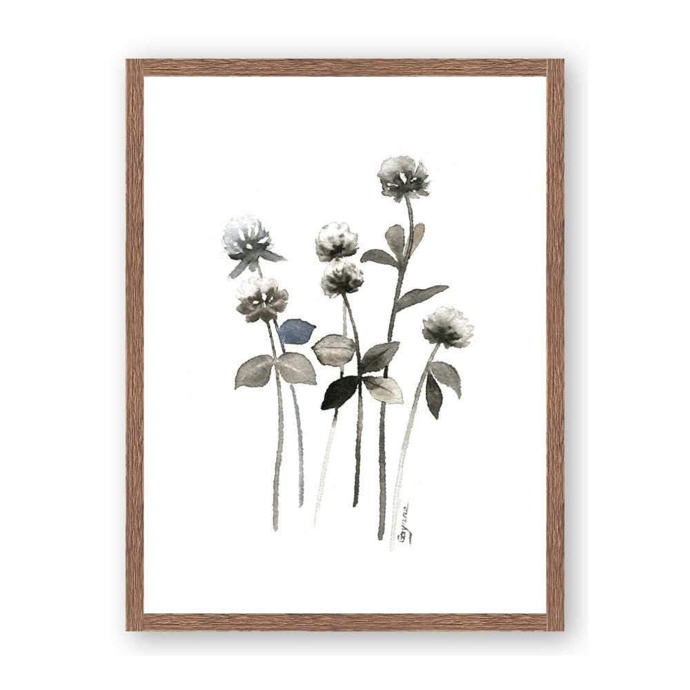 Black Botanical I