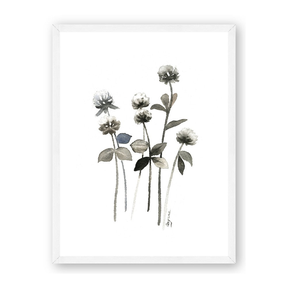 Black Botanical I
