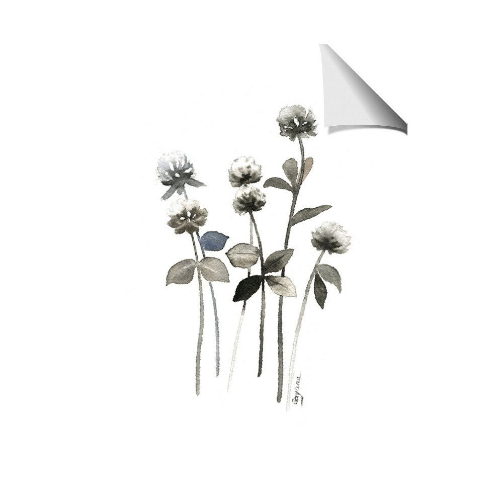 Black Botanical I