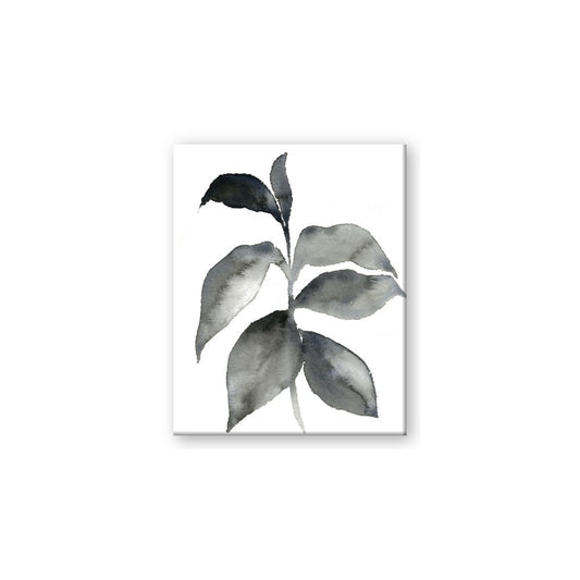 Black Watercolour Botanical II