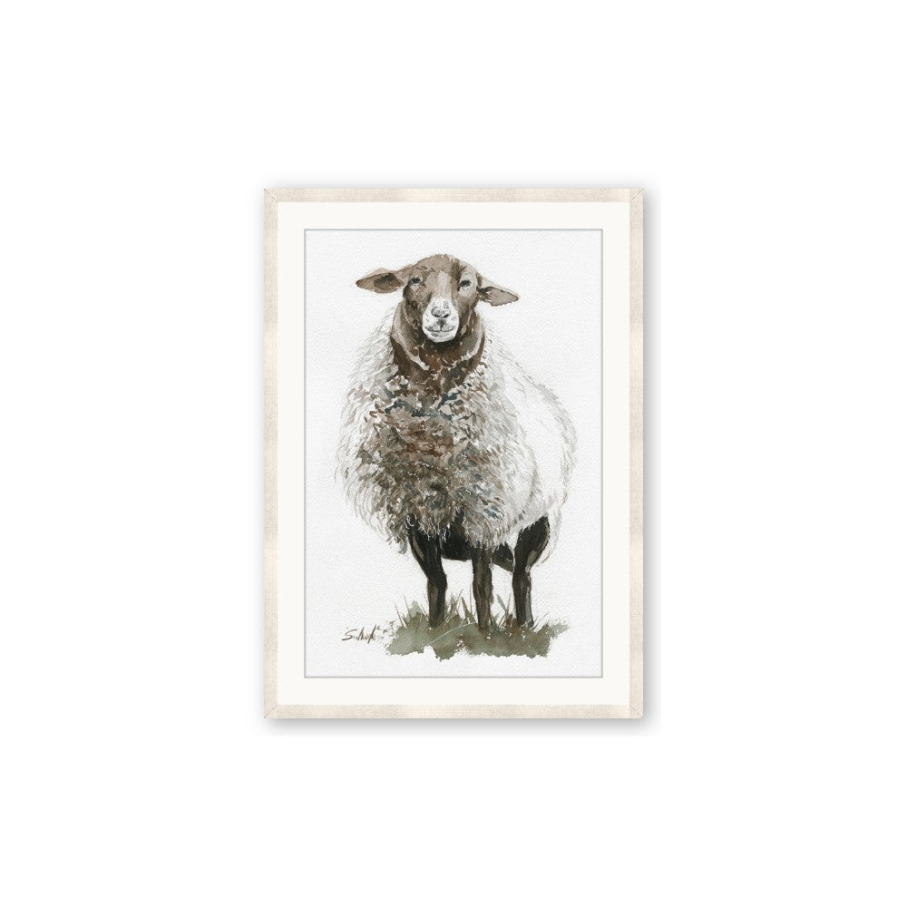 Watercolour Sheep