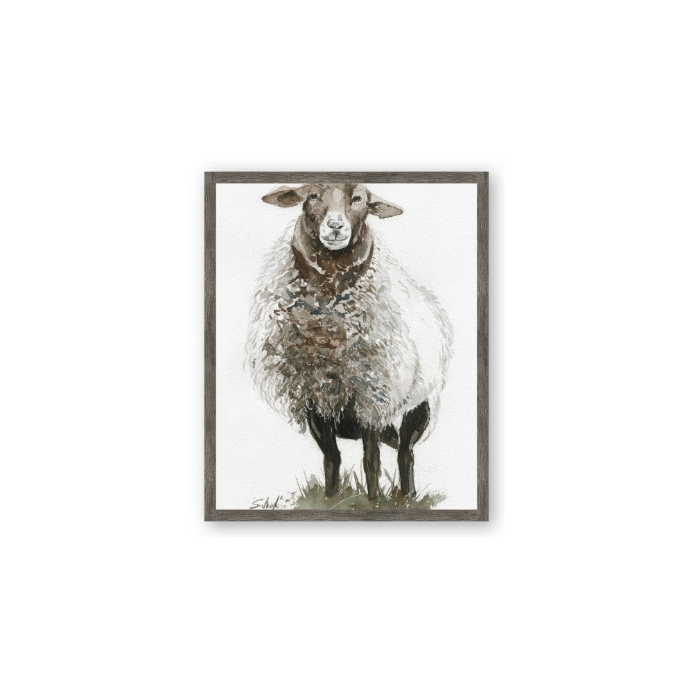 Watercolour Sheep