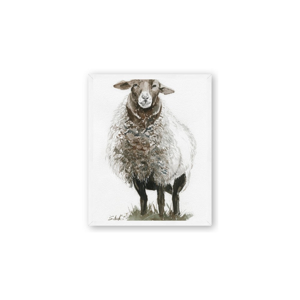 Watercolour Sheep