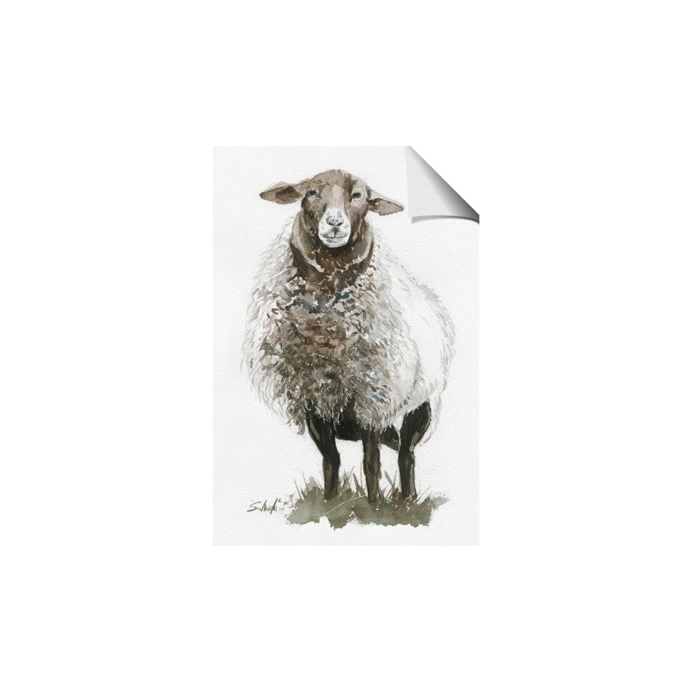 Watercolour Sheep