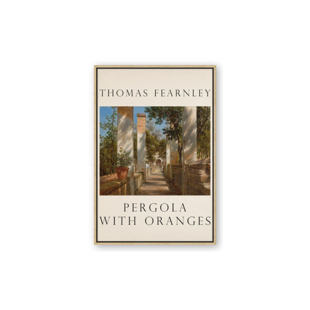 Pergola with Oranges
