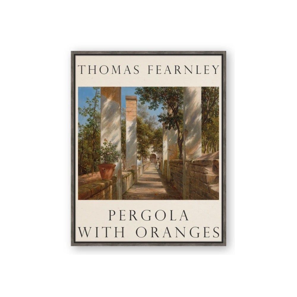 Pergola with Oranges