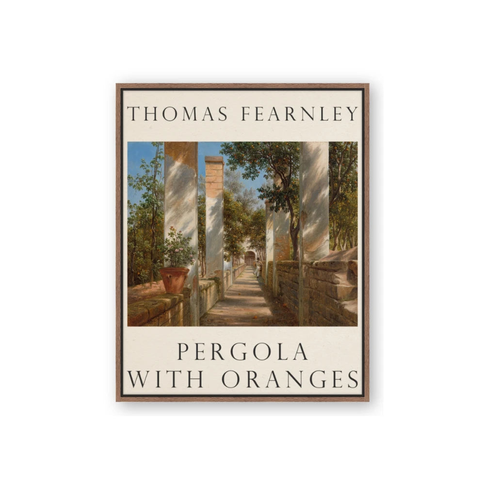 Pergola with Oranges