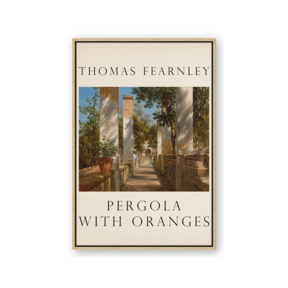 Pergola with Oranges