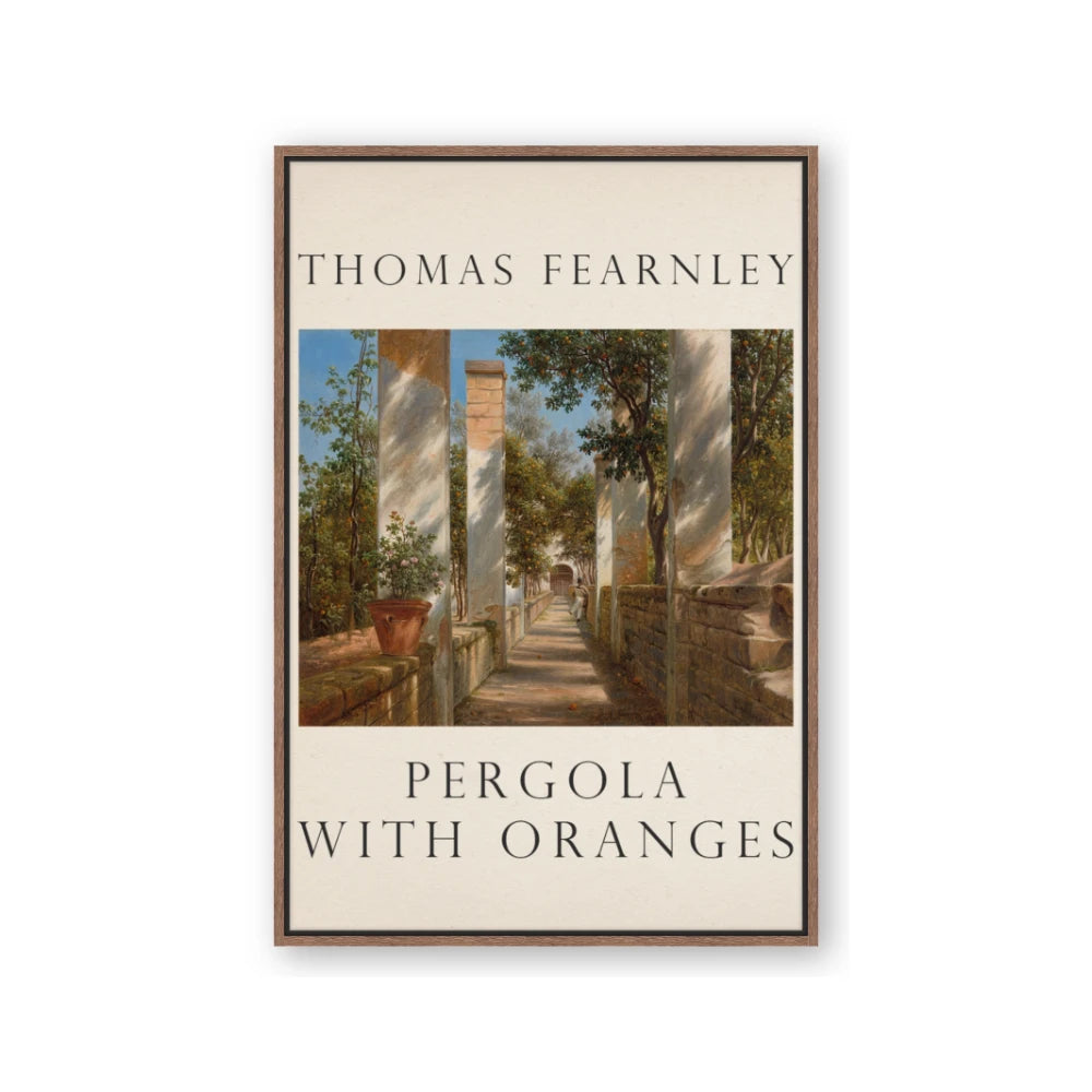 Pergola with Oranges