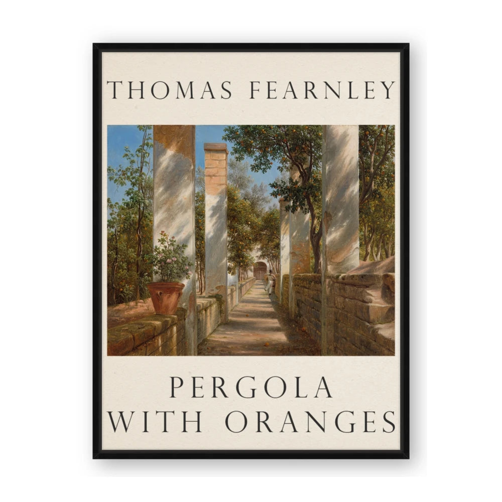 Pergola with Oranges