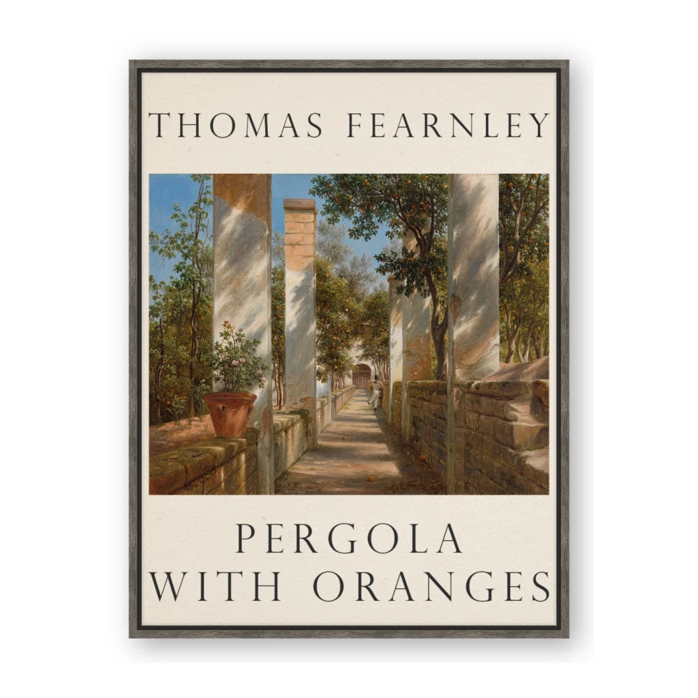 Pergola with Oranges