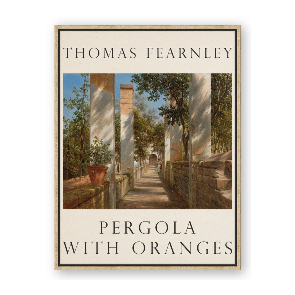 Pergola with Oranges