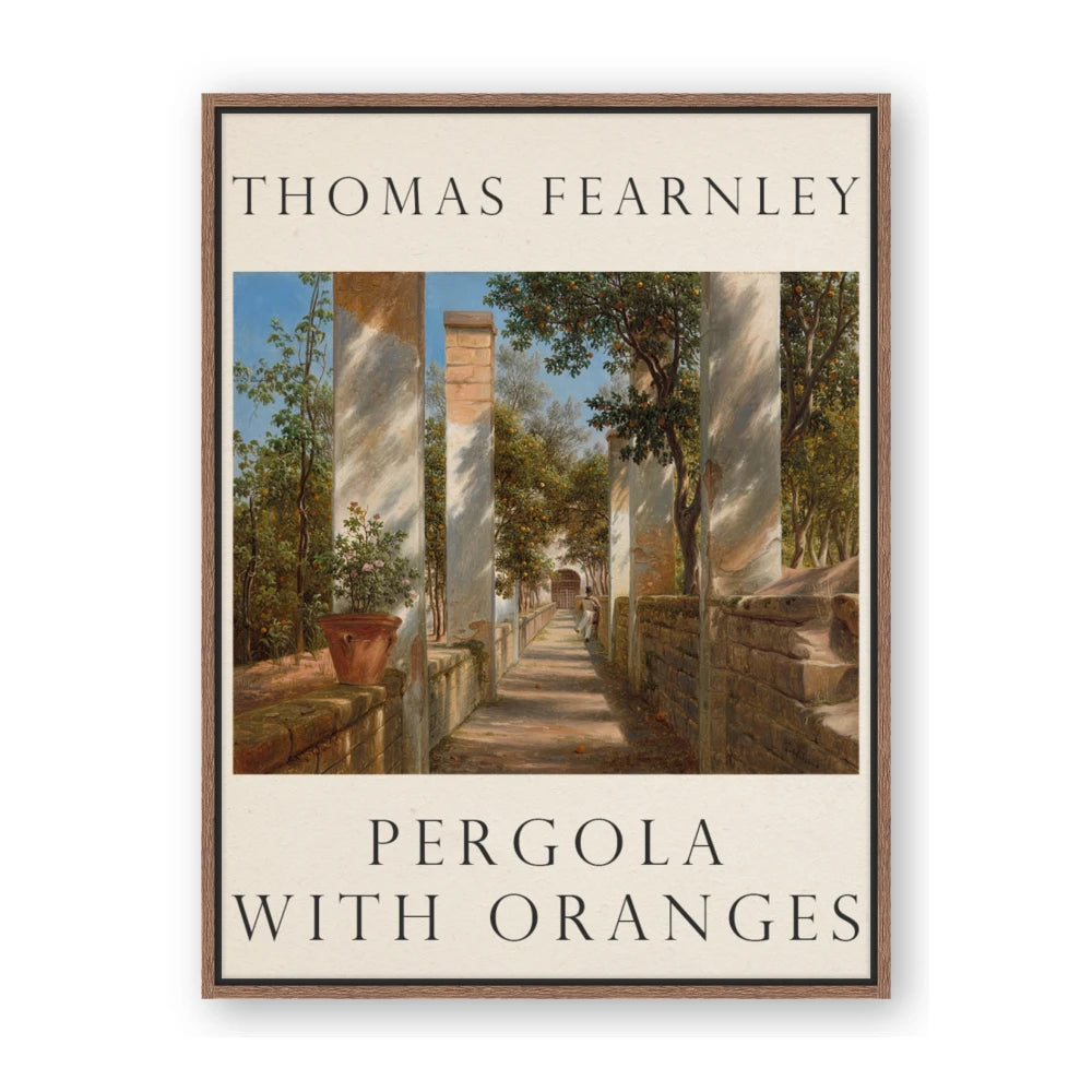 Pergola with Oranges
