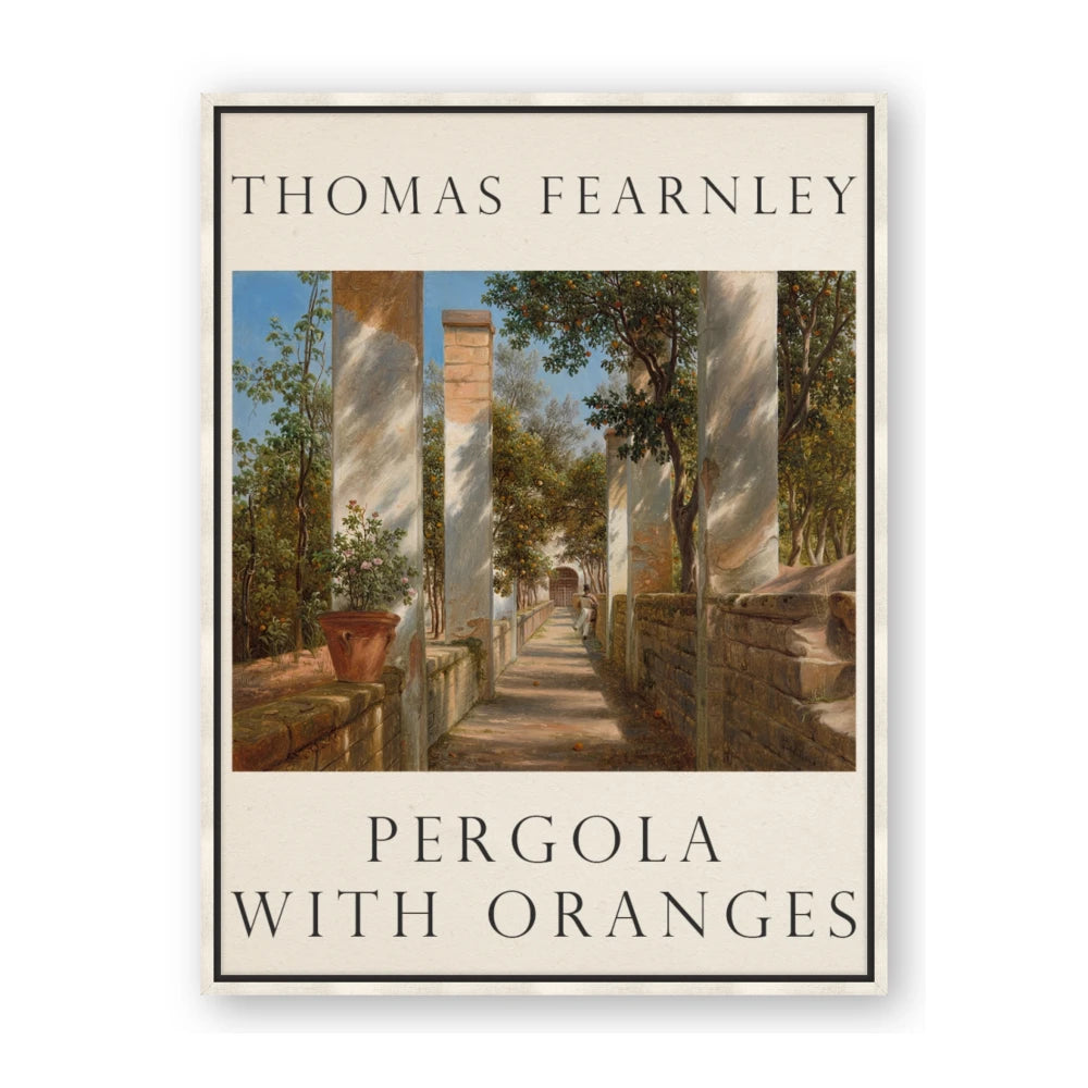 Pergola with Oranges