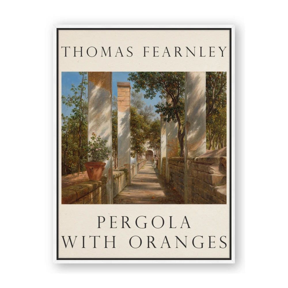 Pergola with Oranges