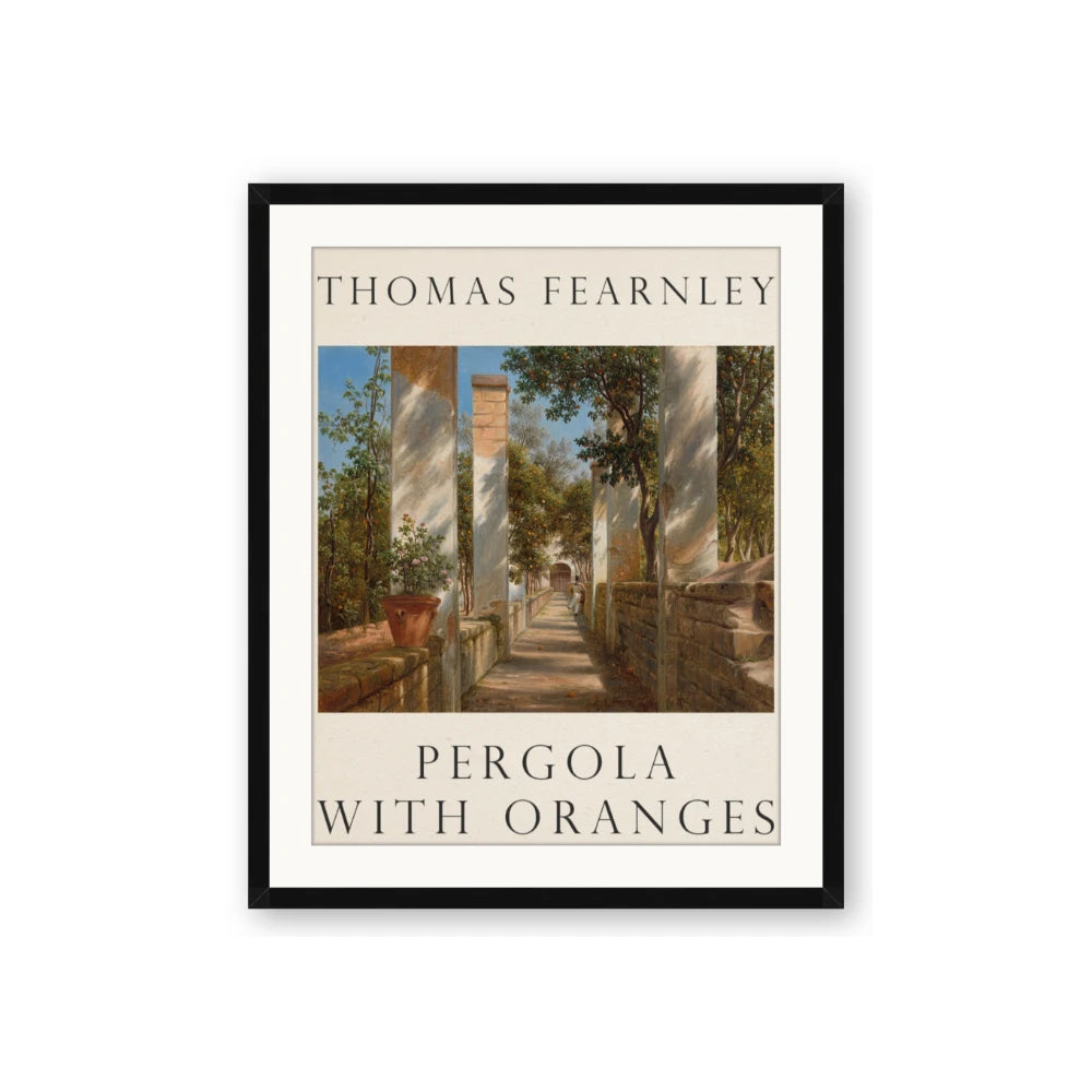 Pergola with Oranges