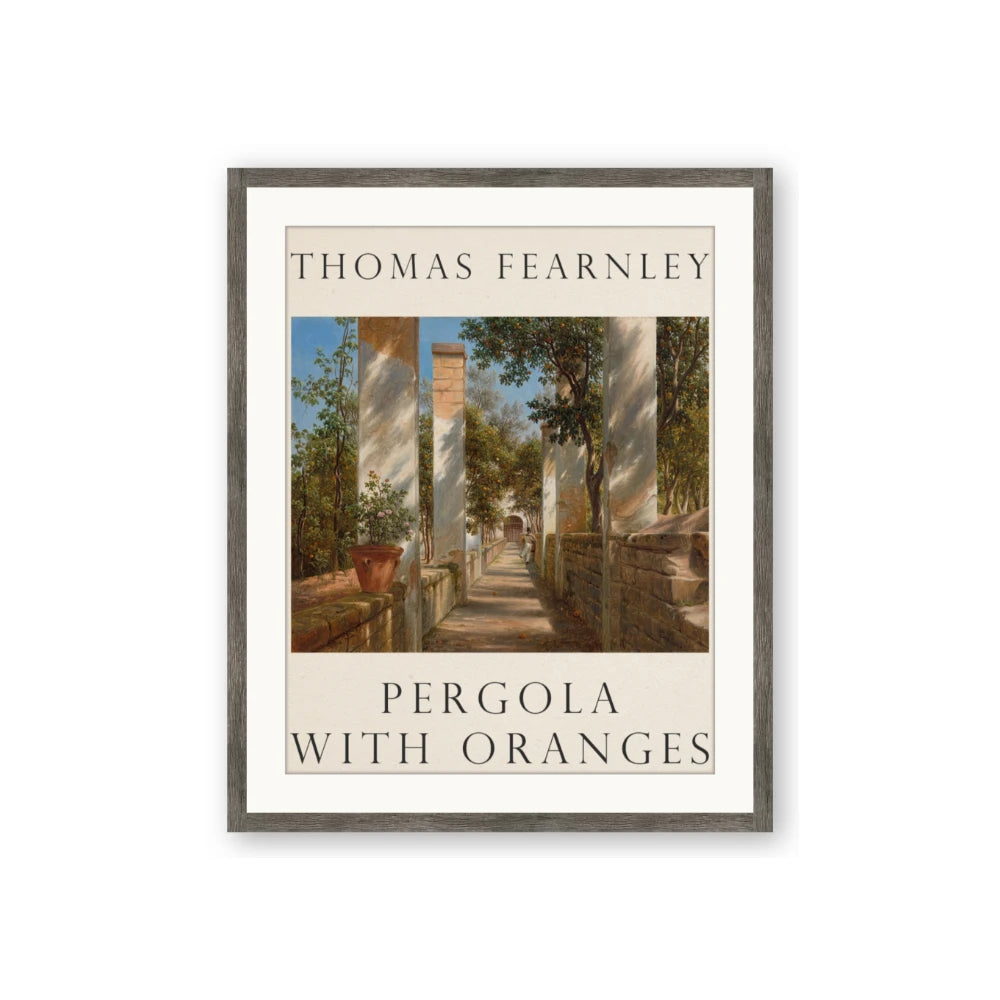 Pergola with Oranges
