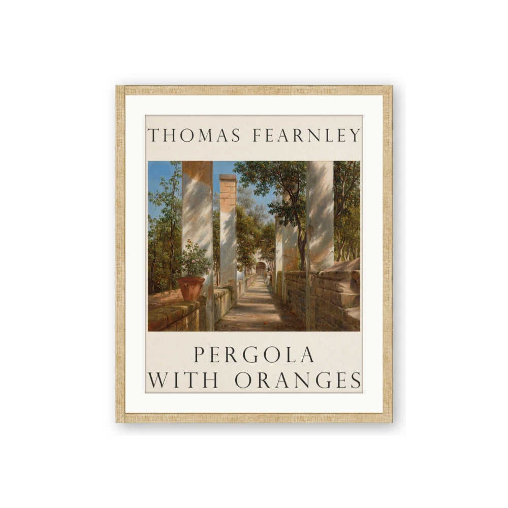 Pergola with Oranges