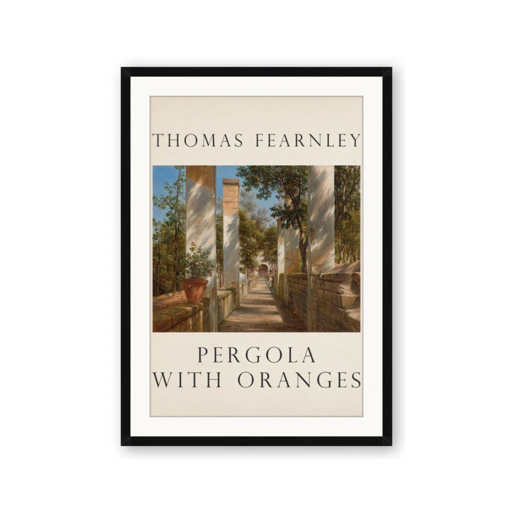 Pergola with Oranges