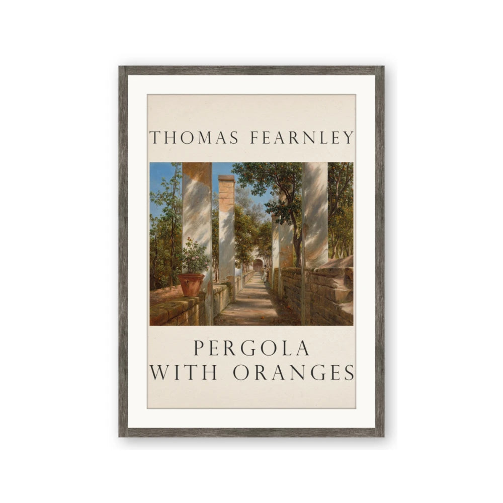 Pergola with Oranges