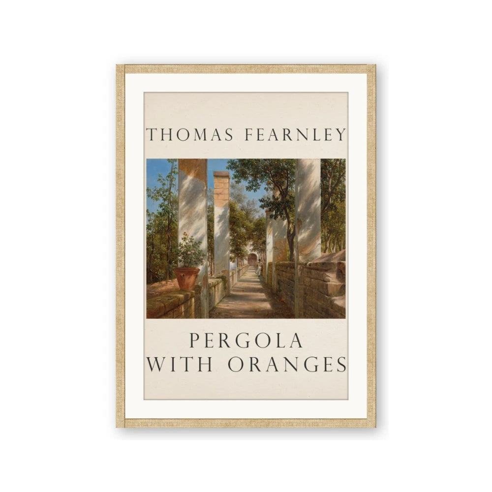 Pergola with Oranges