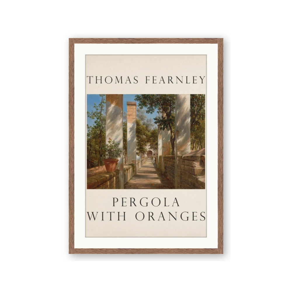 Pergola with Oranges