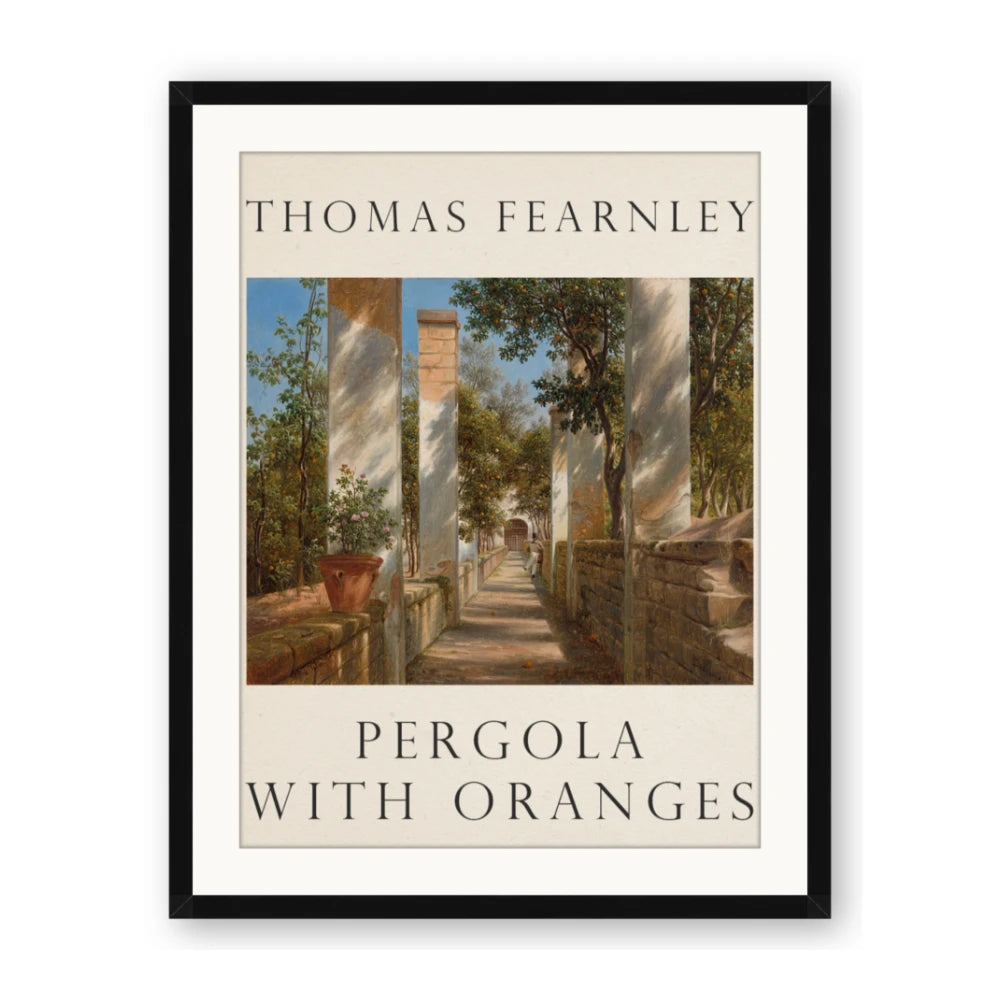 Pergola with Oranges