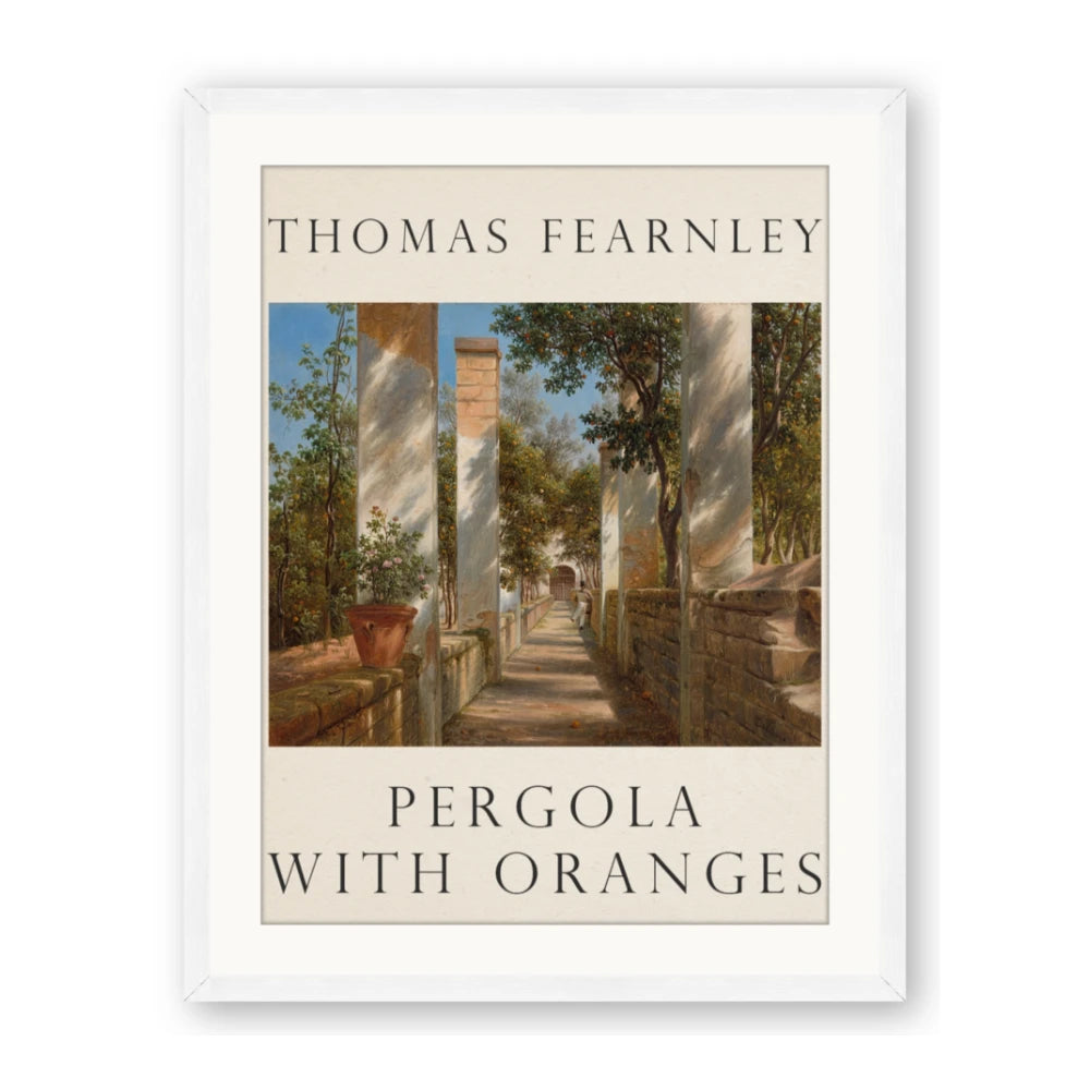Pergola with Oranges