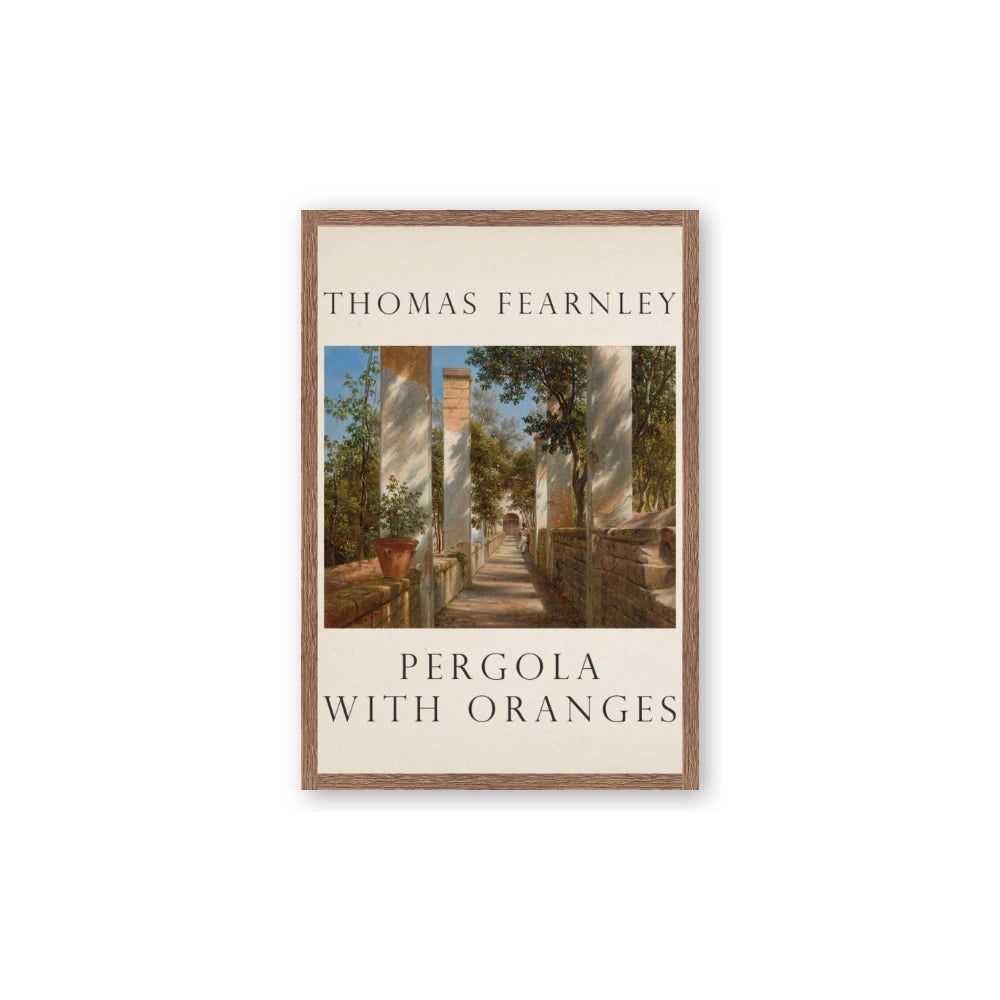 Pergola with Oranges