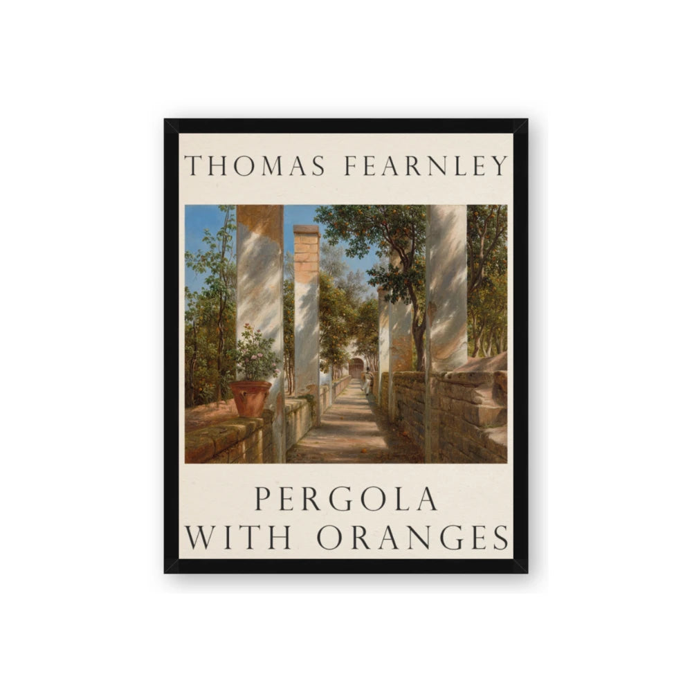 Pergola with Oranges