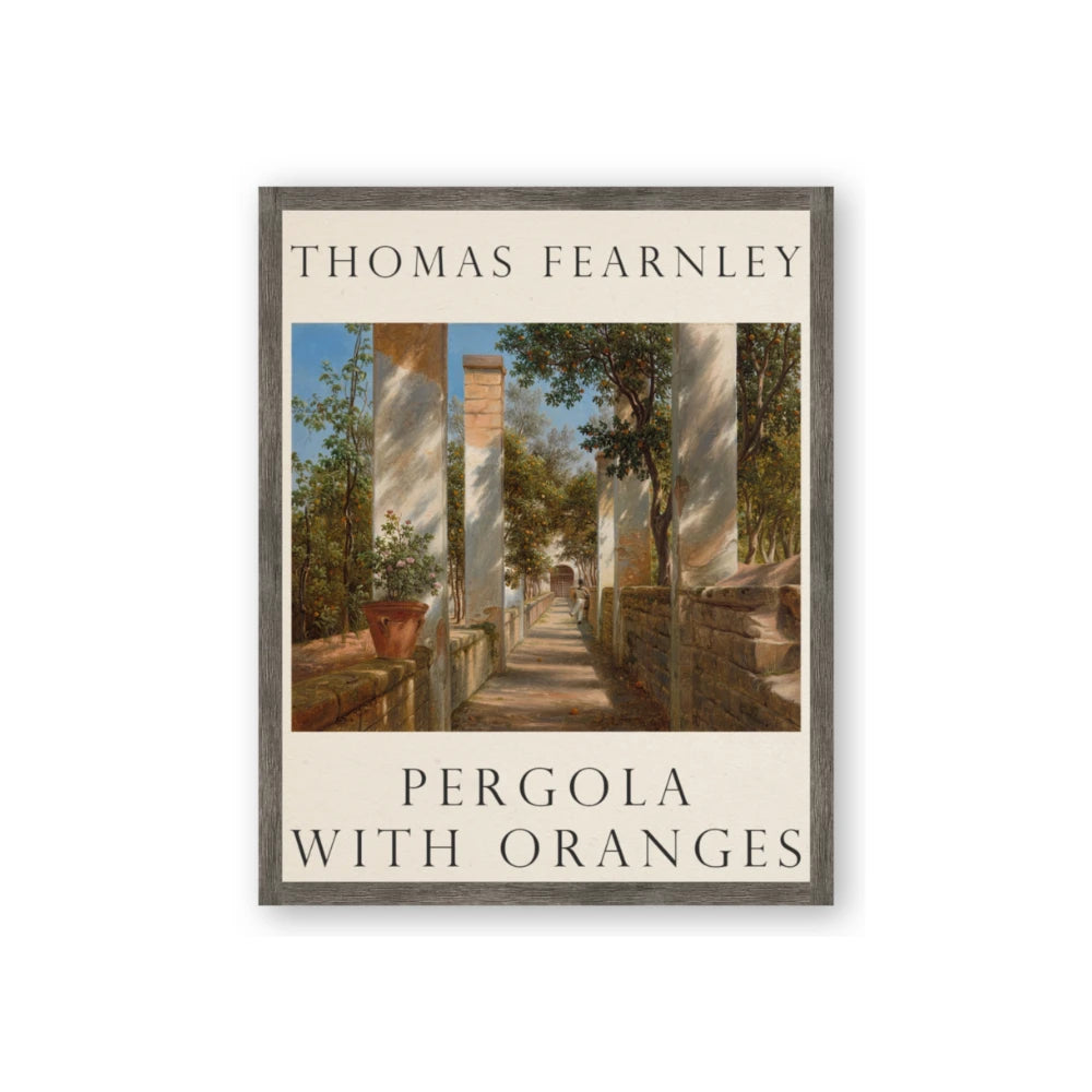 Pergola with Oranges