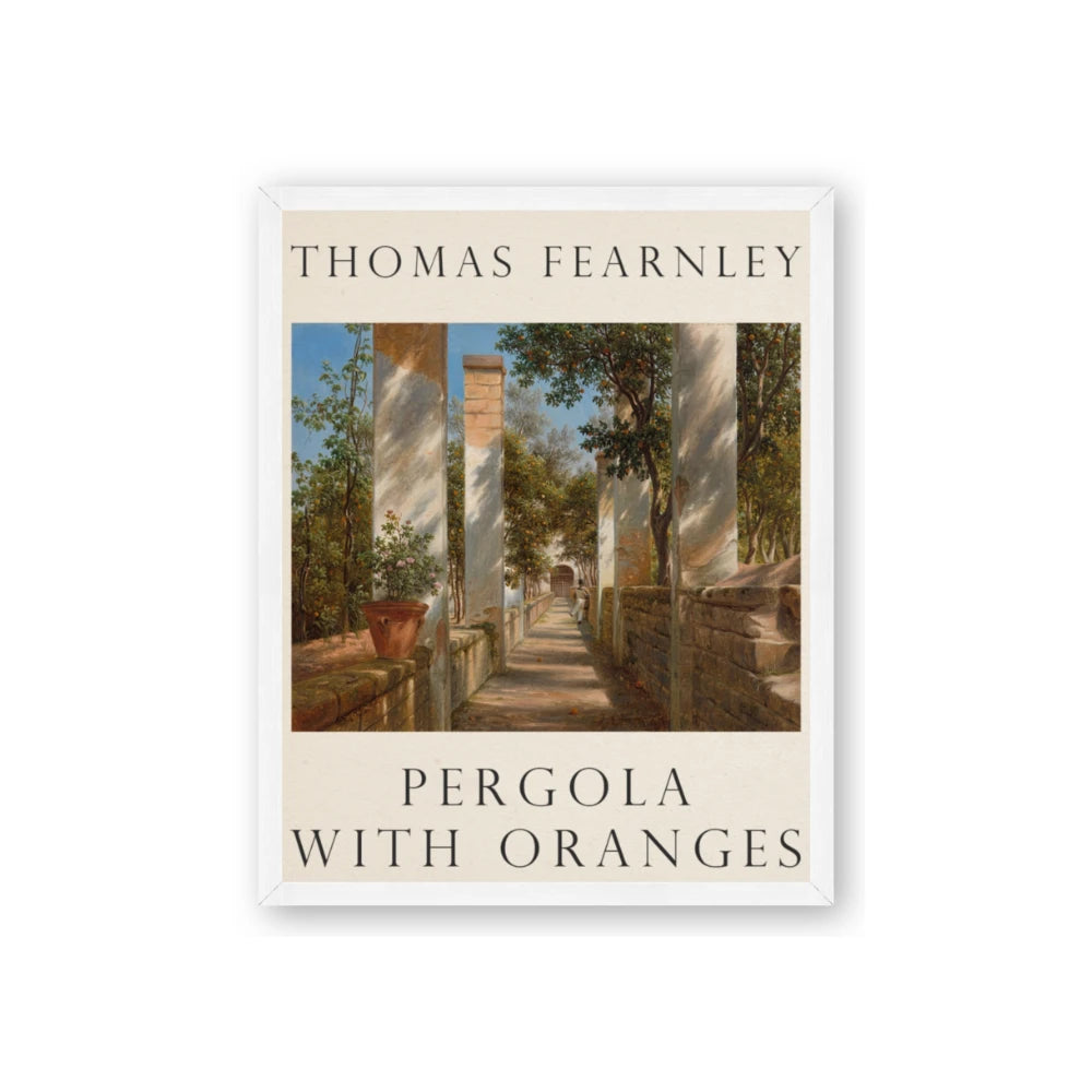 Pergola with Oranges