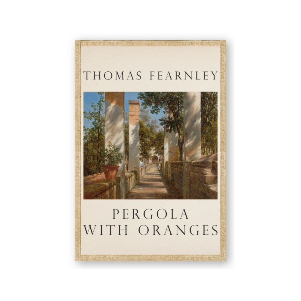 Pergola with Oranges