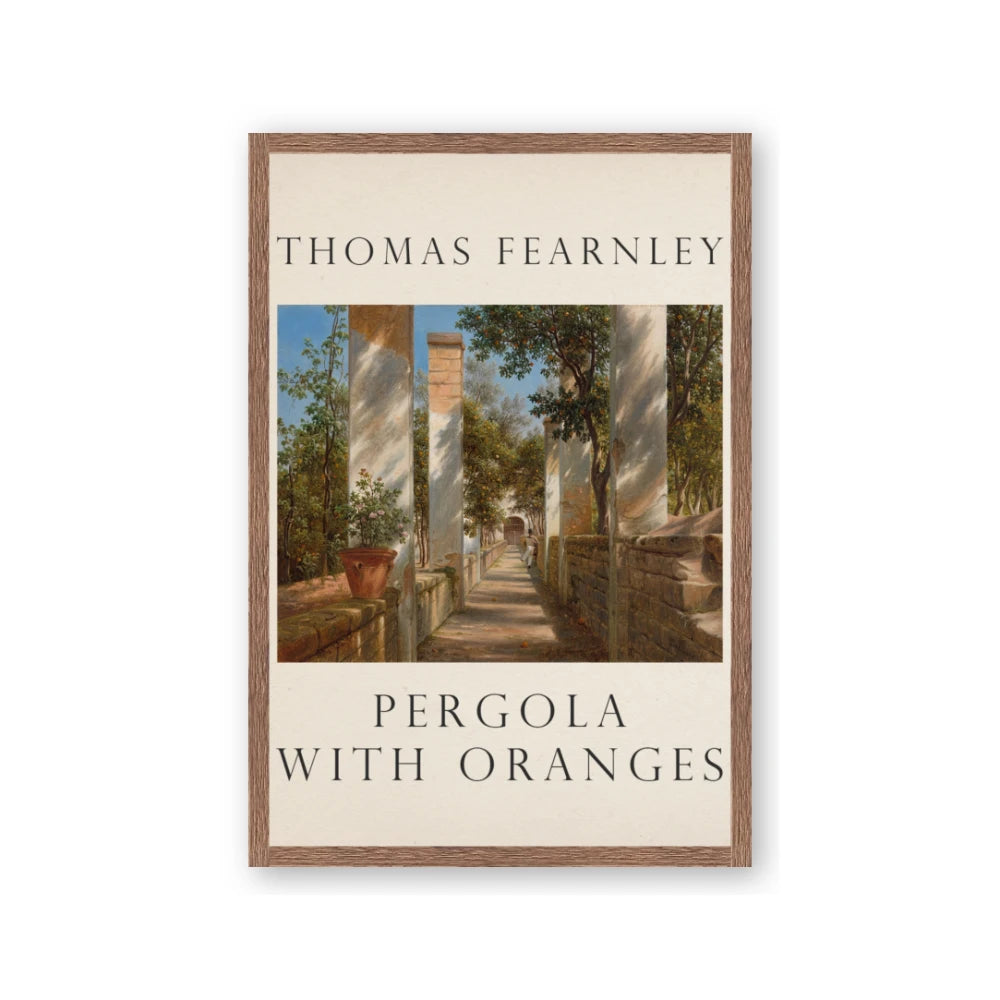 Pergola with Oranges